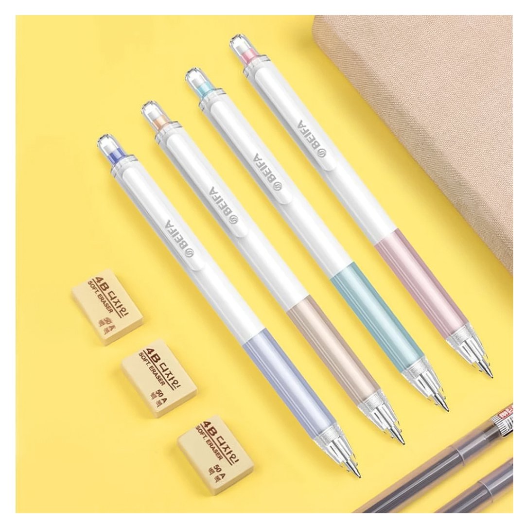 Beifa Simple Superior Mechanical Pencil with Silicon Soft Grip - SCOOBOO - GDF0002001 - Mechanical Pencil