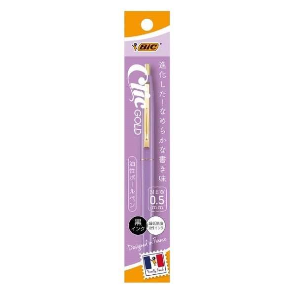 BIC Click Gold Ballpoint Pen - SCOOBOO - CFCGLAV05BLKJ - Ball Pen
