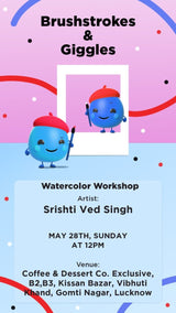 Brushstrokes and Giggles with Srishti Ved Singh (May, 2023) - SCOOBOO - -