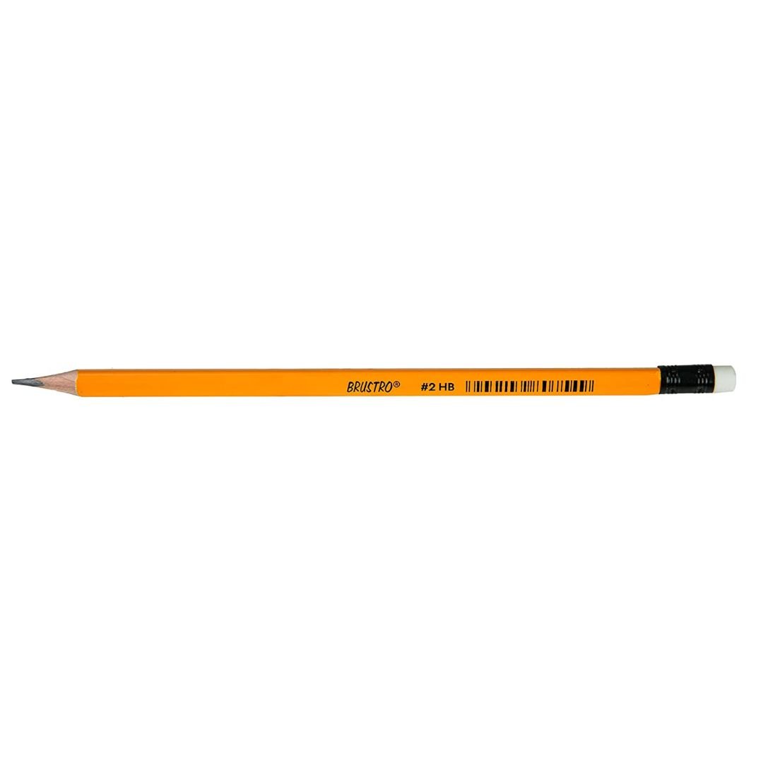 Brustro 2HB Pencils (Pack Of 12) - SCOOBOO - BRHBP12 - Pencils