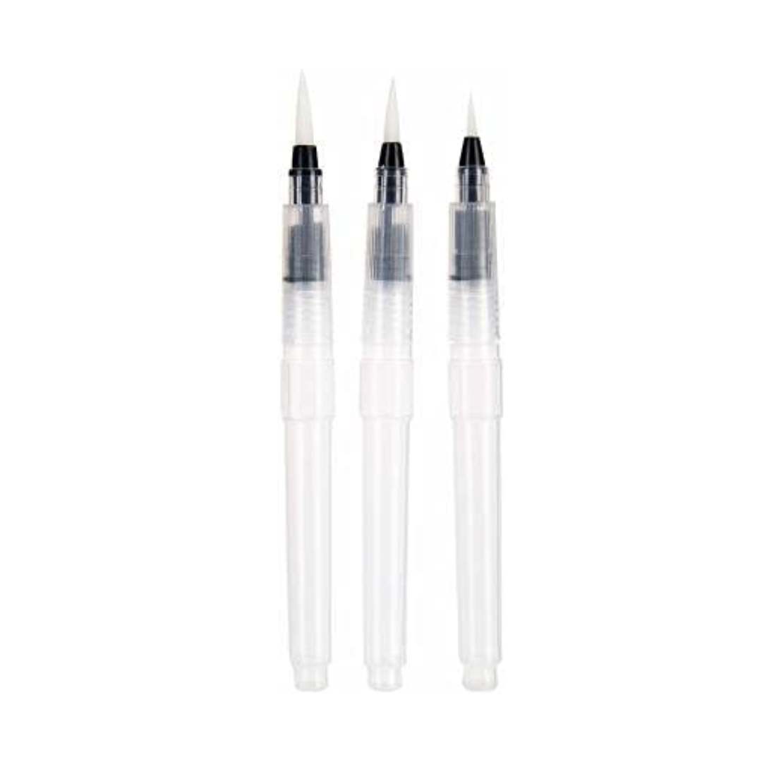 Brustro Aqua Squeeze Leak Proof Watercolor Brush Pen - SCOOBOO - BRAQSBR3 - Paint Brushes & Palette Knives