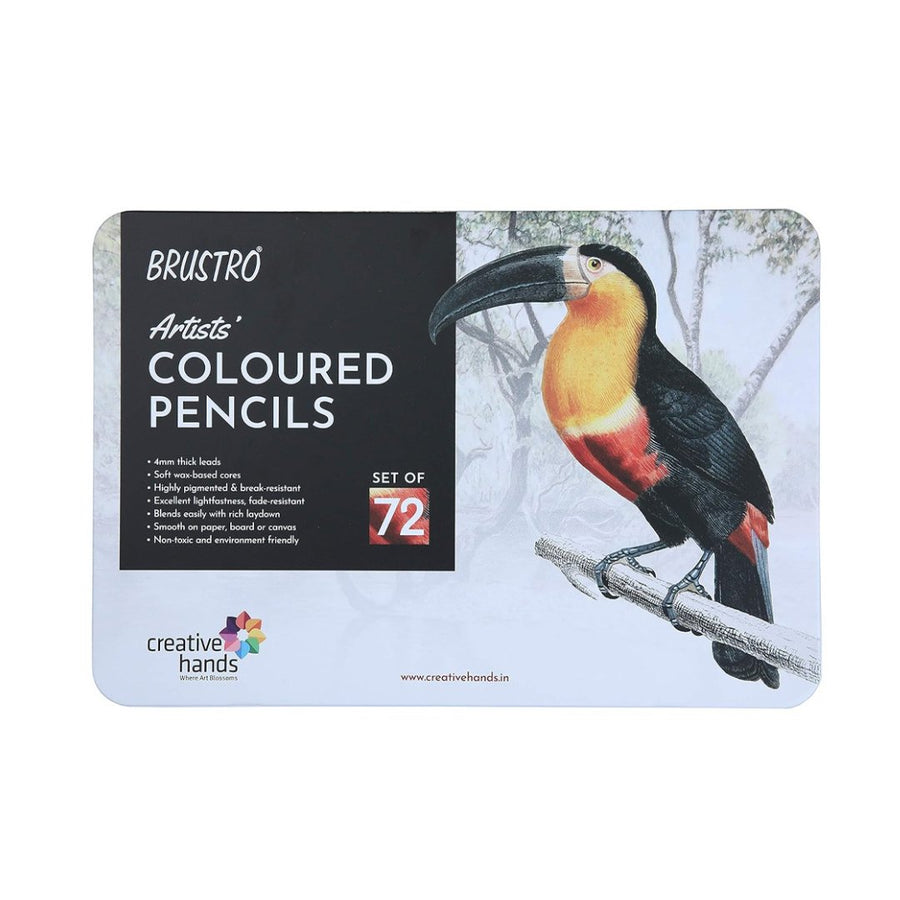 Brustro Artists’ Colour Pencil - SCOOBOO - BRACP72 - Coloured Pencils