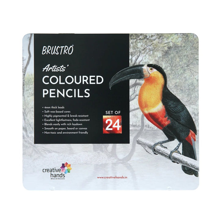 Brustro Artists’ Colour Pencil - SCOOBOO - BRACP24 - Coloured Pencils