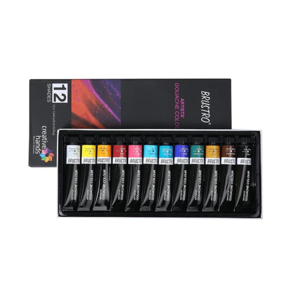BRUSTRO Artists’ Gouache Colour - SCOOBOO - BRUSTRO - BRGC1212 - Tubes - -