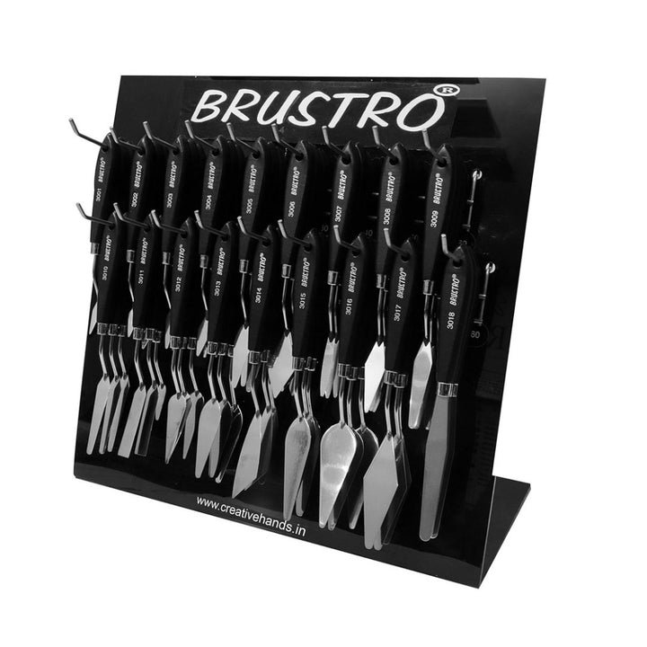 Brustro Artists ’ Palette Knives Set of 18 - SCOOBOO - BRPKAS - Palette knifes