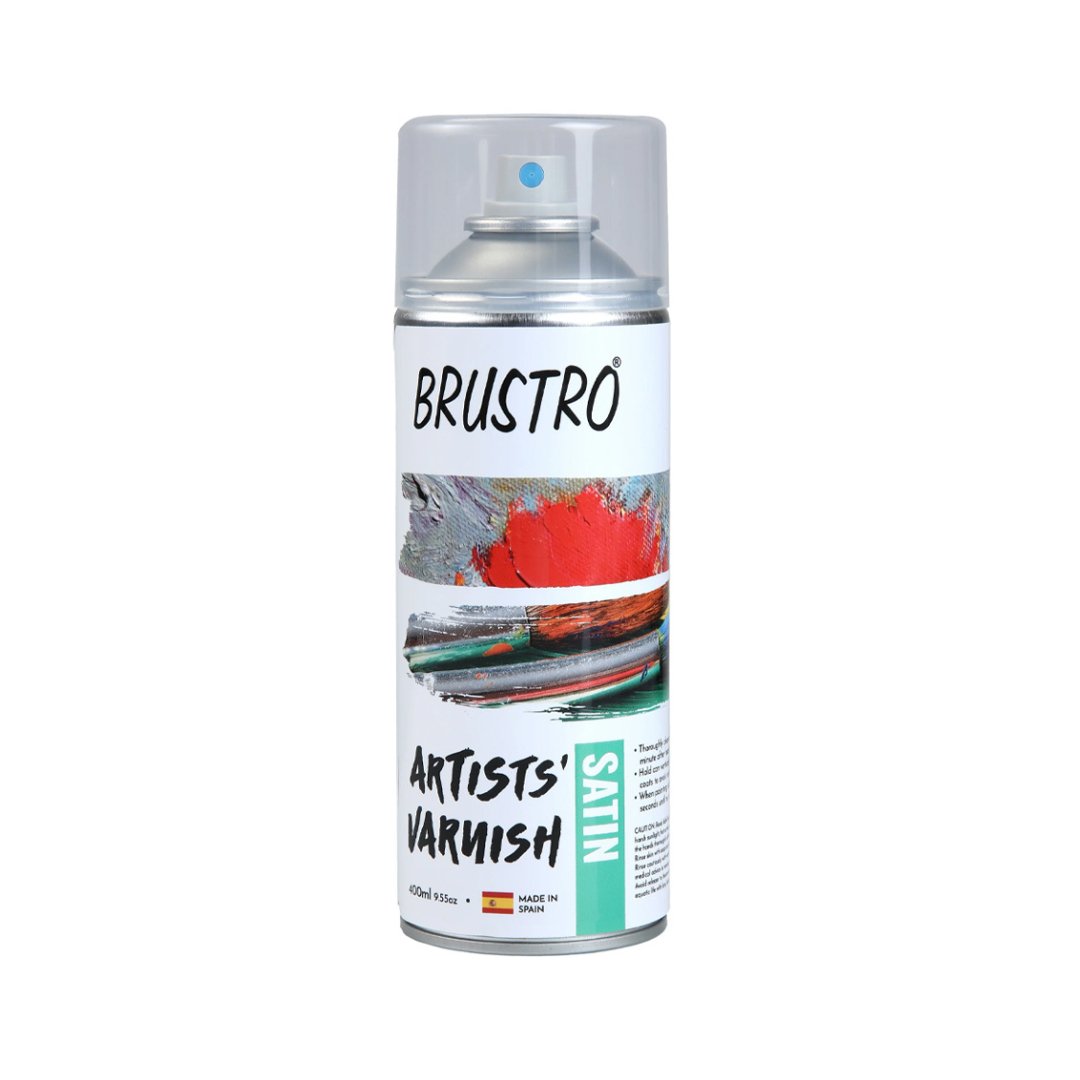 Brustro Artists Varnish 200 ml Spray can - SCOOBOO - BRSV2SC - Varnishes & Finishes