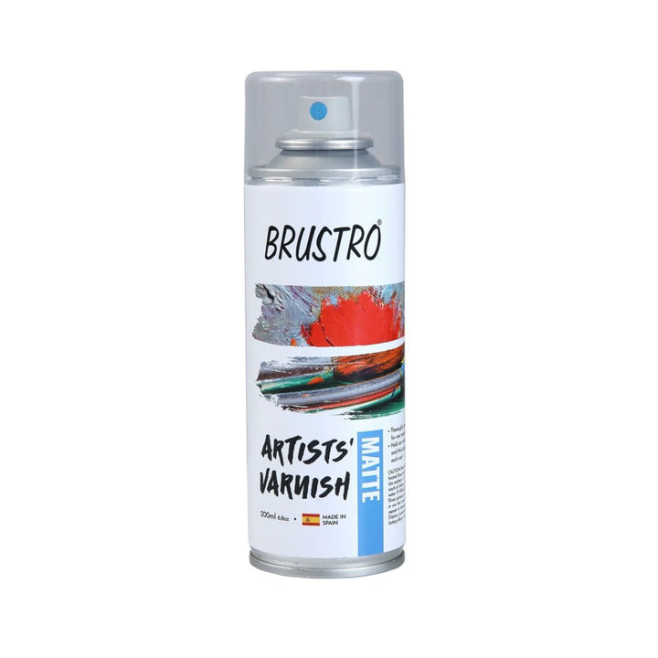 Brustro Artists Varnish 200 ml Spray can - SCOOBOO - BRMV2SC - Varnishes & Finishes