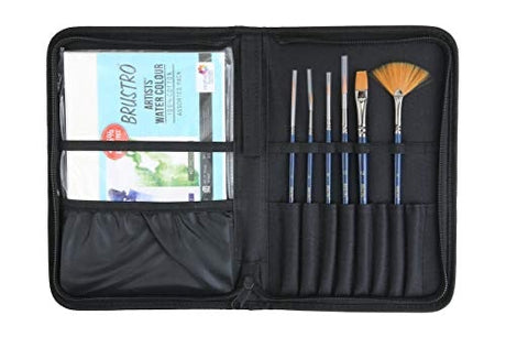 Brustro Artists’ Watercolor Travel Brush - SCOOBOO - BRJSWCBB - Paint Brushes & Palette Knives