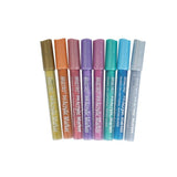 Brustro DIY Metallic Shades Acrtlic Marker (set of 8) - SCOOBOO - BRAM08MT - Acrylic paints