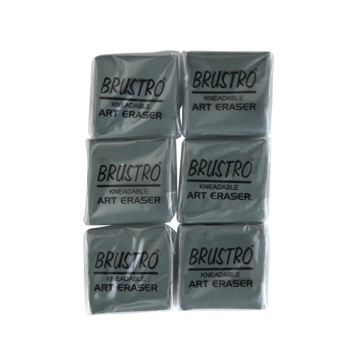 Brustro Kneadable Art Eraser (Pack of 6) - SCOOBOO - B07H7GC94X - Eraser & Correction