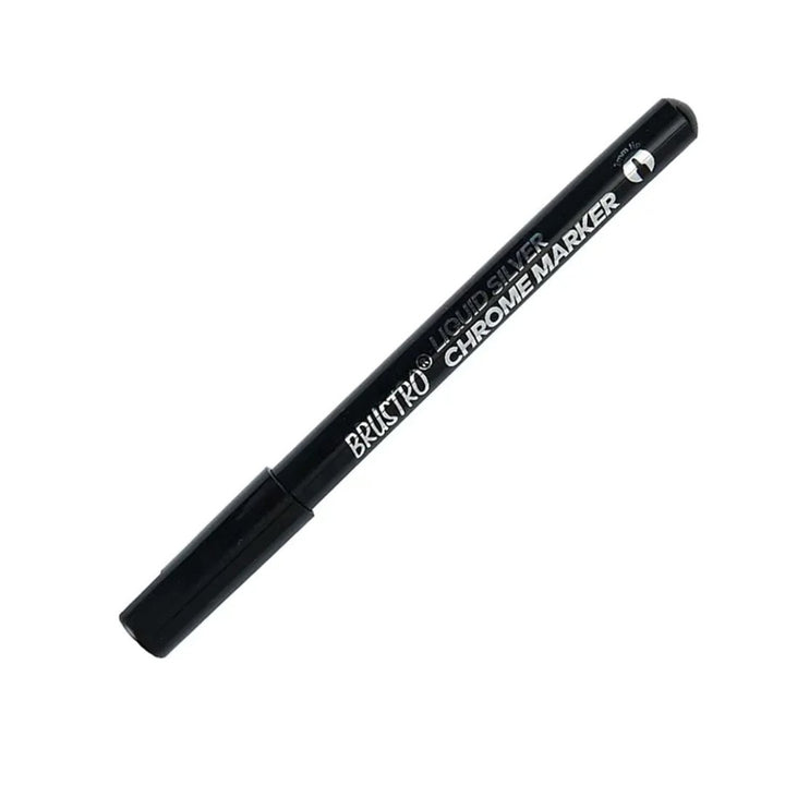 Brustro Liquid Silver Chrome Marker - SCOOBOO - BRLSCM1 - Brush Pens
