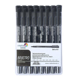 Brustro Professional Pigment Based Fineliner - SCOOBOO - BRFLS08 - Fineliner