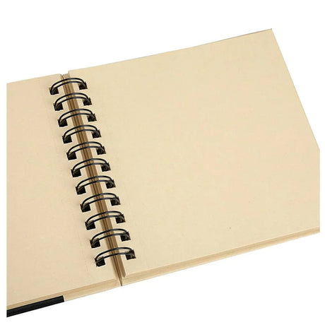 Brustro Toned Paper – Kraft Sketchbook - SCOOBOO - BRKSWA5 - Sketch & Drawing Pad