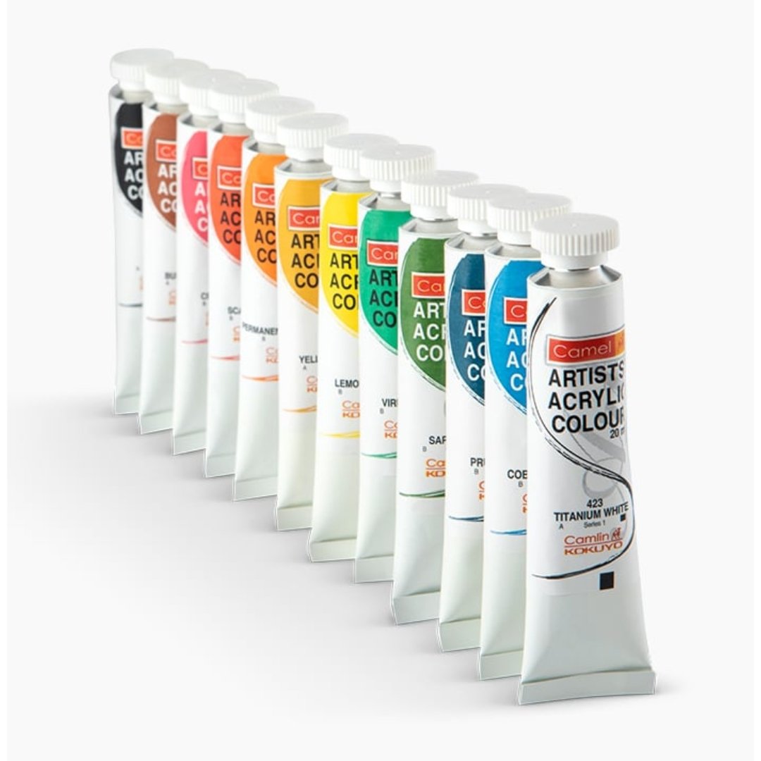 Camel Artist Acrylic Colour 120ML 045 - SCOOBOO - 0825045 - Acrylic paints