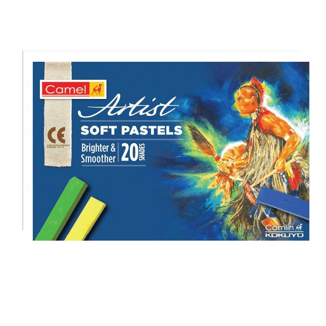 Camel Artist Soft Pastels 20 shades - SCOOBOO - 0337707 -