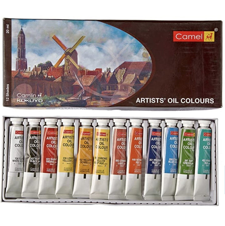 Camel Artist's Oil Colours - SCOOBOO - 0111702 - Oil colours