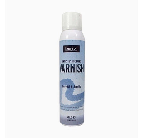 Camlin Arfina Artist’s Picture Varnish Spray 200ml - SCOOBOO - 0530913 - Varnish