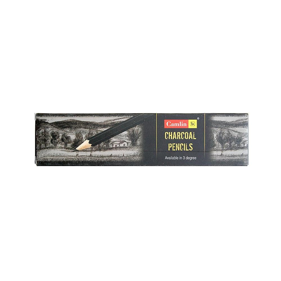 Camlin Charcoal Pencils - Soft - SCOOBOO - 7080081 - Charcoal Pencil