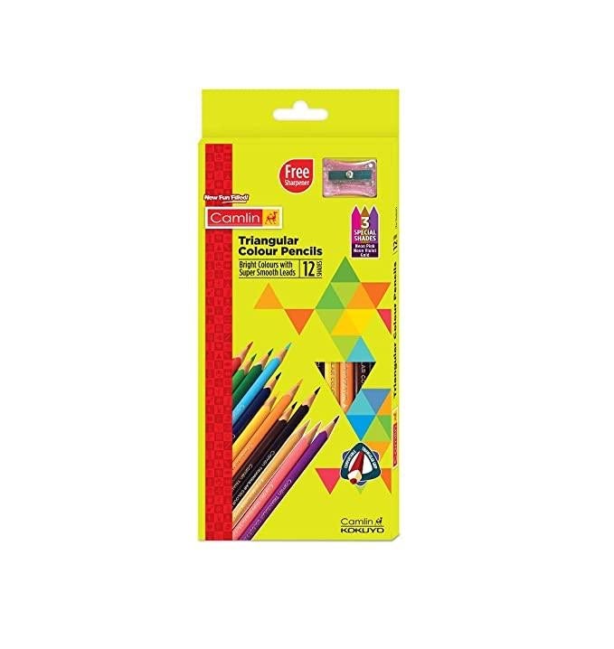 Camlin Colour Pencils - SCOOBOO - 4195540 - Coloured Pencils