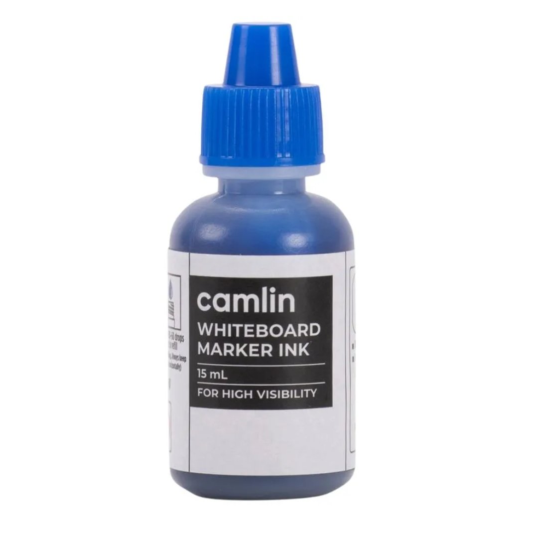 Camlin Kokuyo Whiteboard Marker Ink-Blue(15ml) - SCOOBOO - 7309018 - White-Board & Permanent Markers