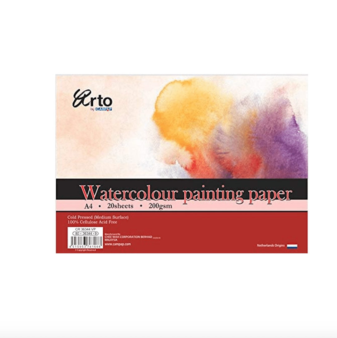 Campap Watercolour Wood Free Printing Paper - SCOOBOO - Loose Sheets