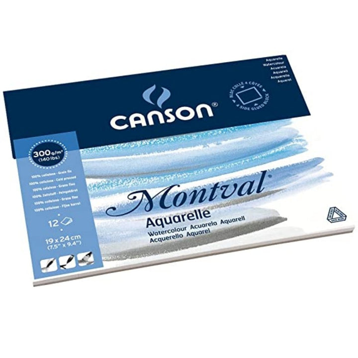 Canson Montval Aquarelle Watercolour - SCOOBOO - 200006533 - Loose Sheets
