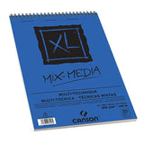 Canson XL Mix Media 300 GSM A3 Album of 30 Multi-Technique - SCOOBOO - 3007509 - Watercolour Pads & Sheets