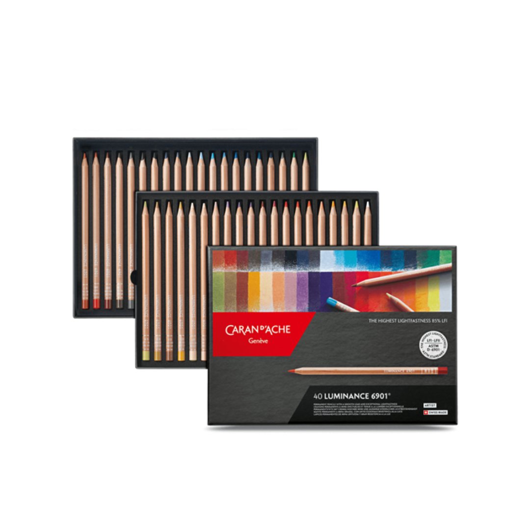 Caran d'ache Artist Luminance Color Pencil - SCOOBOO - 6901.740 - Coloured Pencils
