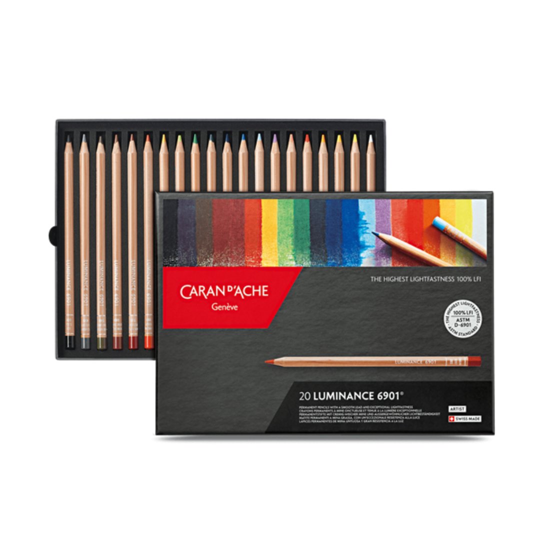 Caran d'ache Artist Luminance Color Pencil - SCOOBOO - 6901.720 - Coloured Pencils