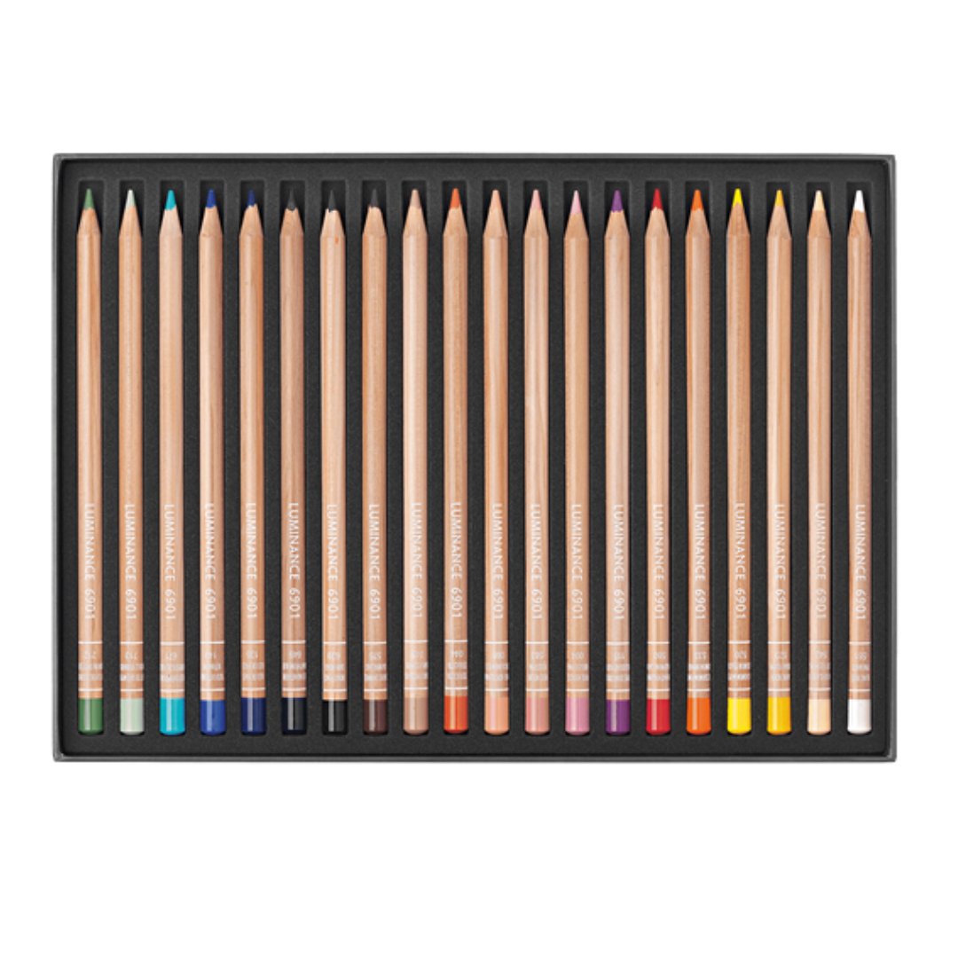 Caran d'ache Artist Luminance Portrait Color-20 Shades - SCOOBOO - 6901.920 - Coloured Pencils