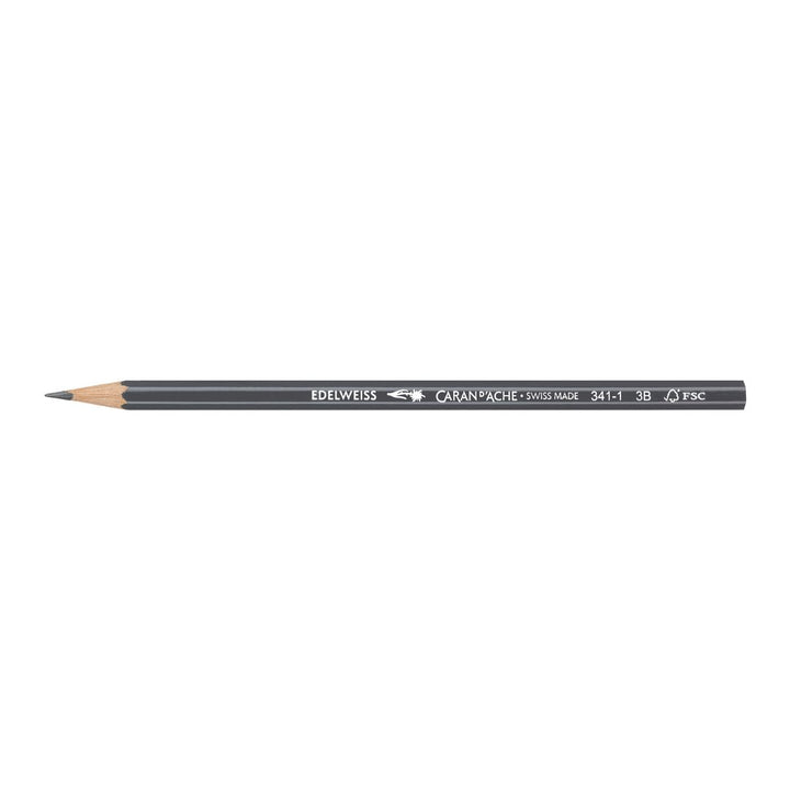 Caran d'ache Edelweiss 3B Graphite Pencil - SCOOBOO - 341.371 - Pencils