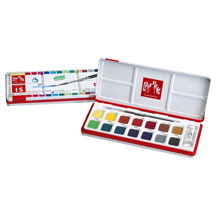 Caran d'ache Gouache Fancolor Colour Tablets - SCOOBOO - 1000.715 - Gouache Paints