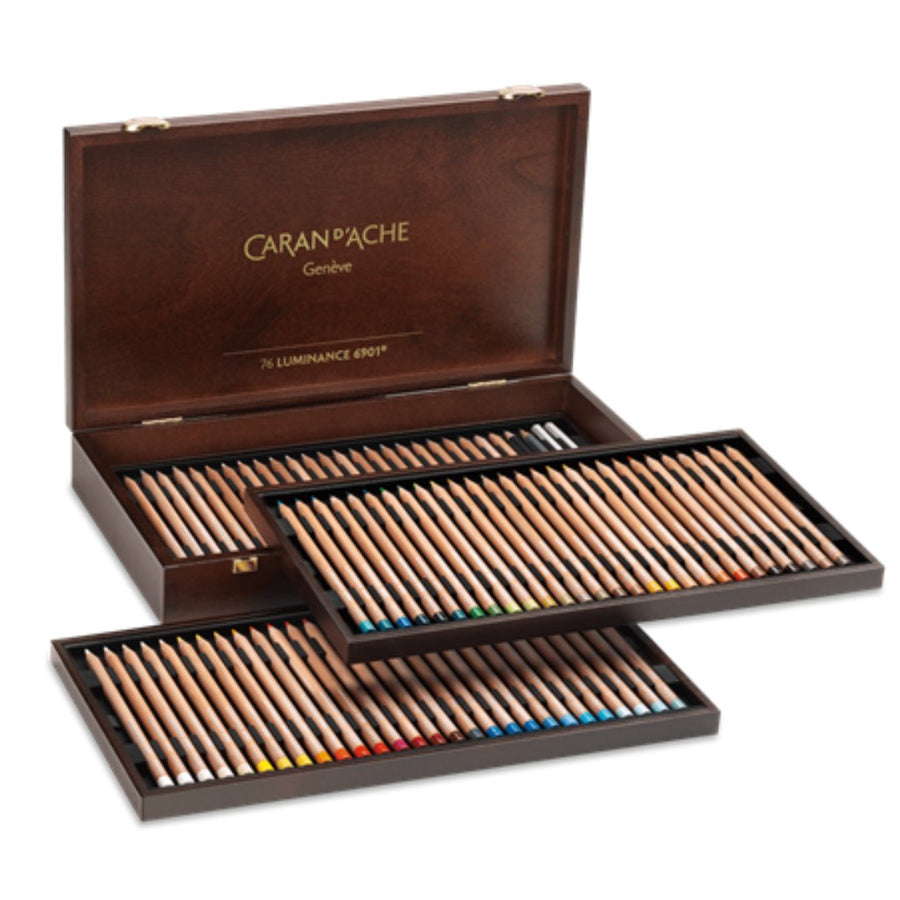 Caran d'ache Luminance Colour Pencil 70 Shades Gift Box - SCOOBOO - 6901.476 - Coloured Pencils