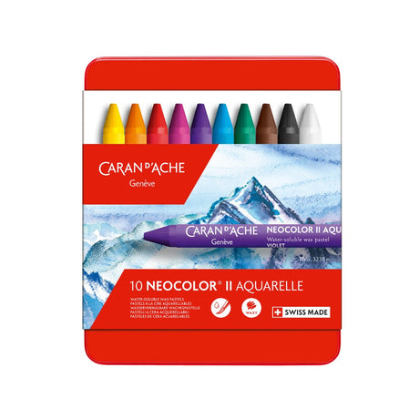 Caran d'ache Neocolor II Water Soluble Pastels - SCOOBOO - 7500.310 - Water Colors