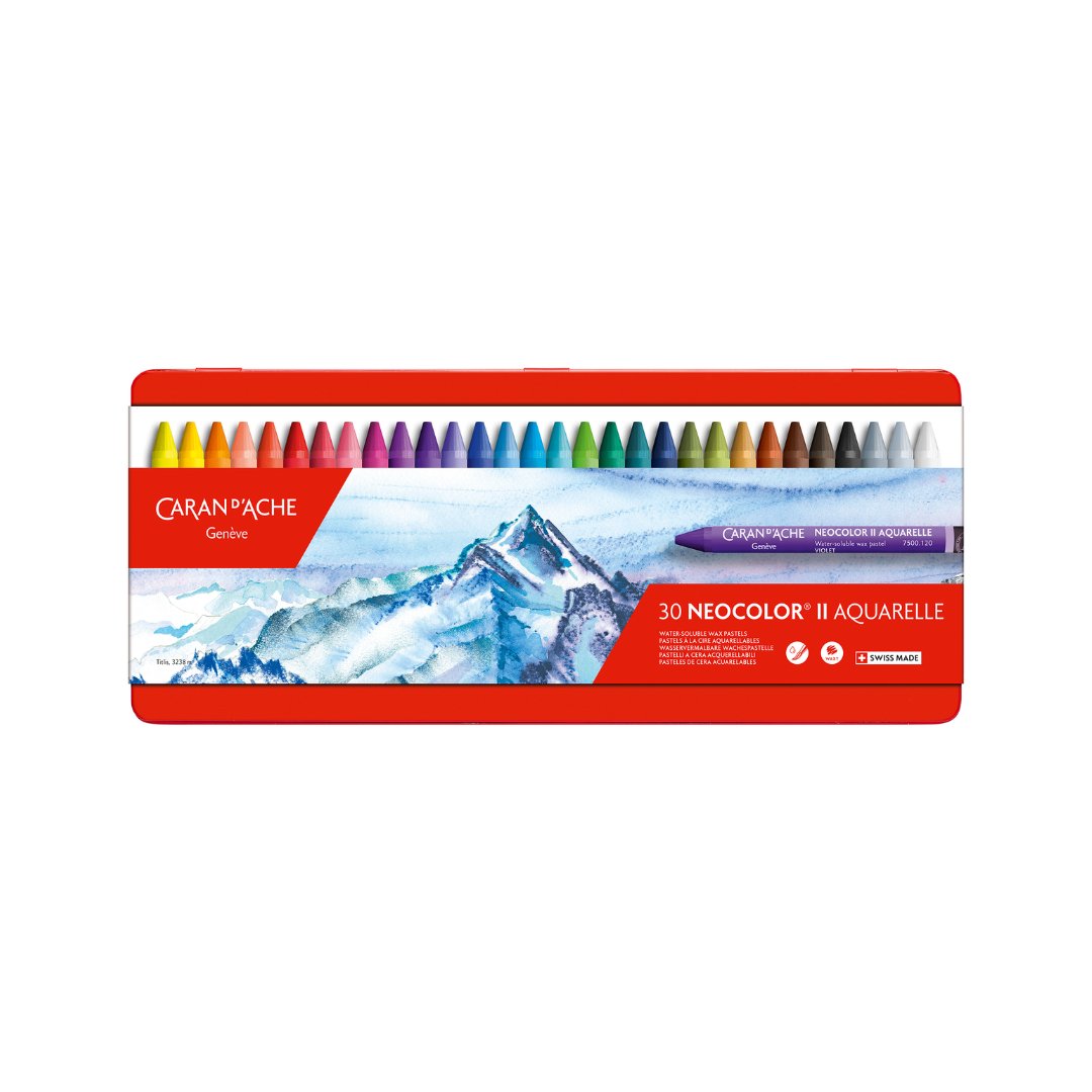 Caran d'ache Neocolor II Water Soluble Pastels - SCOOBOO - 7500.330 - Water Colors