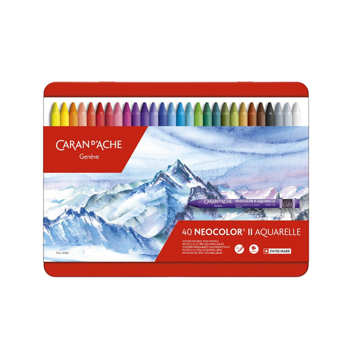 Caran d'ache Neocolor II Water Soluble Pastels - SCOOBOO - 7500.340 - Water Colors