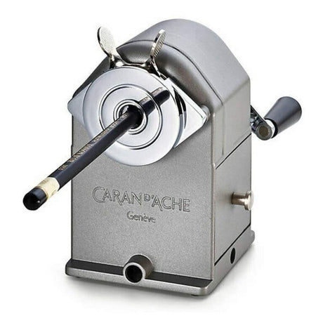 Caran d'ache Pencil Sharpening Machine Metal-Grey - SCOOBOO - Sharpeners