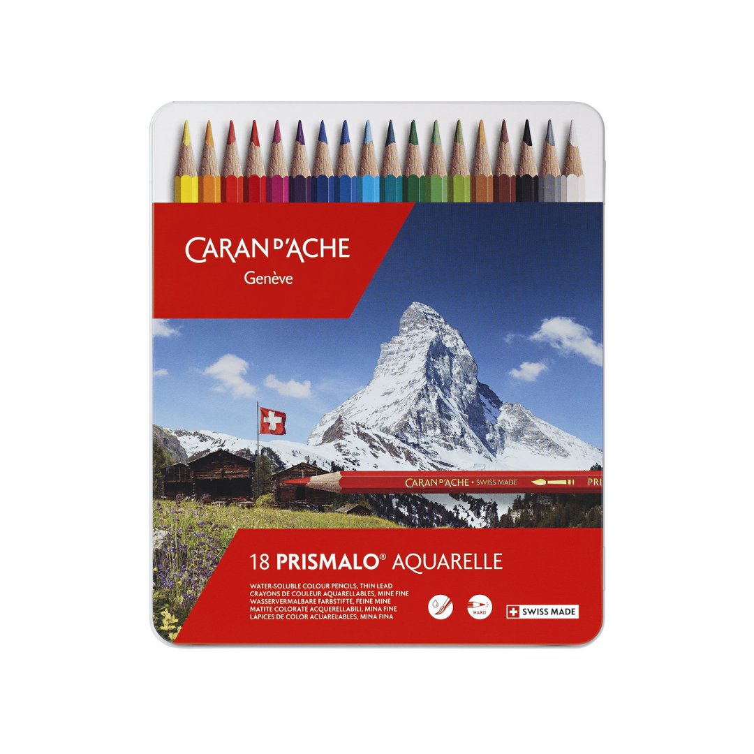 Kleurpotloden Caran d'Ache Prismalo 40 stuks assorti - GK Kleurpotloden Caran d'Ache Prismalo 40 stuks assorti - GK