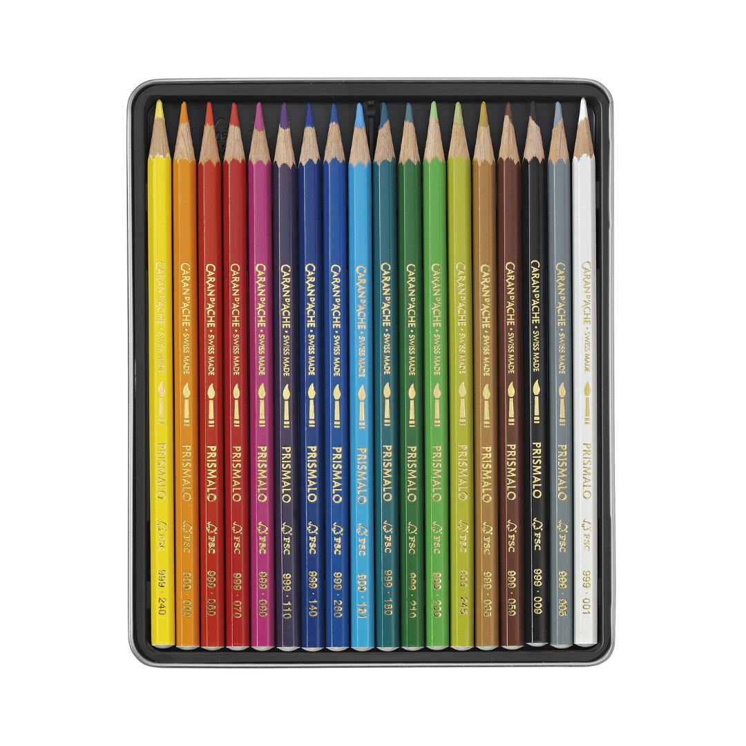 Caran d'ache Prismalo Aquarelle Colour Pencil - SCOOBOO - 999.318 - Coloured Pencils