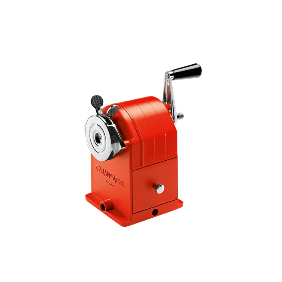 Caran d'ache Red Metal Sharpening Machine - SCOOBOO - Caran d'ache