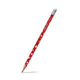 Caran d'ache Swiss Flag Pencil With Eraser HB 4PC Set - Blister Pack - SCOOBOO - 342.372 - Pencils