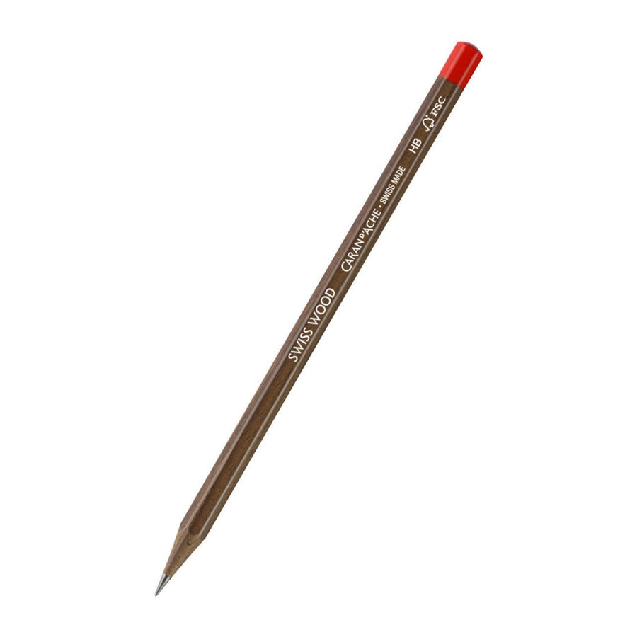 Caran d'ache Swiss Graphite Pencil Swiss Wood HB (Pack of 10) - Collectors Edition - SCOOBOO - 348.272 - Pencils