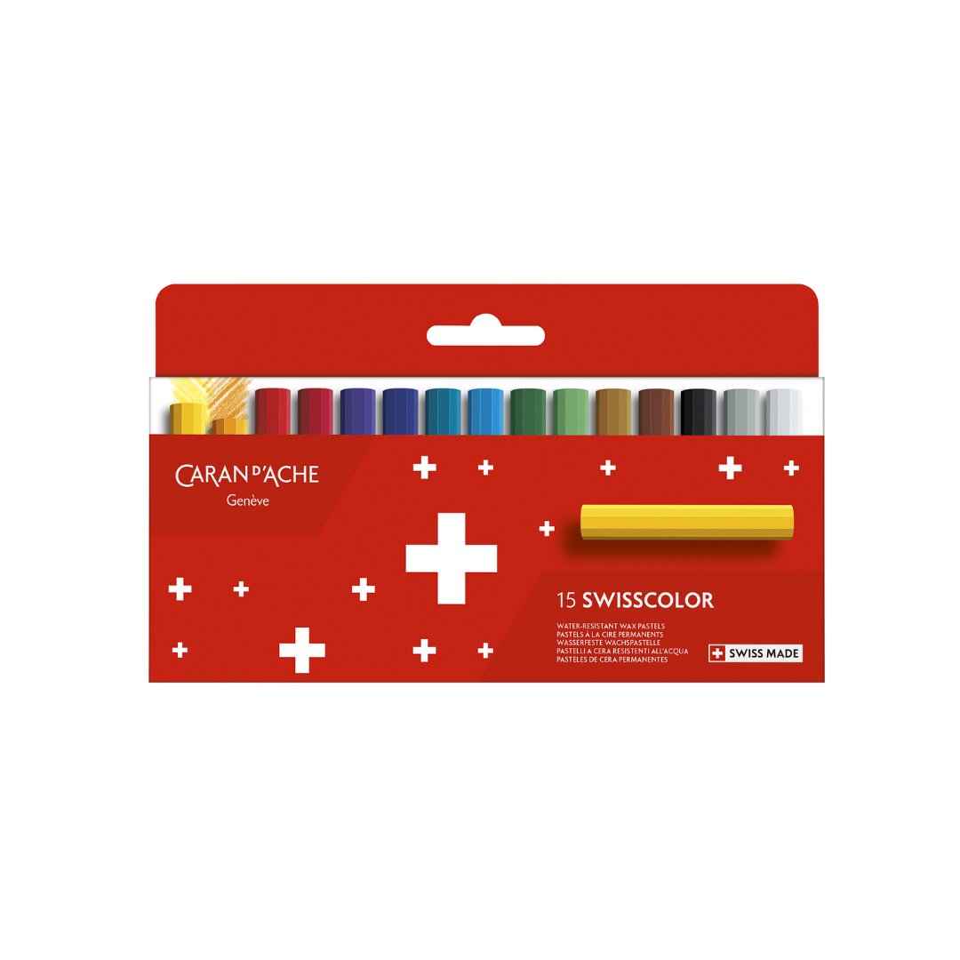 Caran d'ache Swisscolor Permanent Wax Pastel - SCOOBOO - 7002.815 - Coloured Pencils