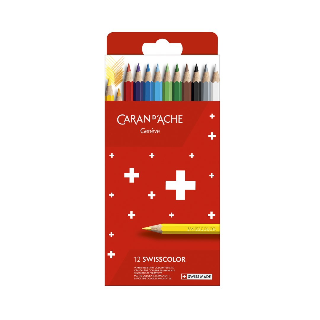 Caran d'ache Swisscolor Permenant Color Pencil - SCOOBOO - 1284.812 - Coloured Pencils