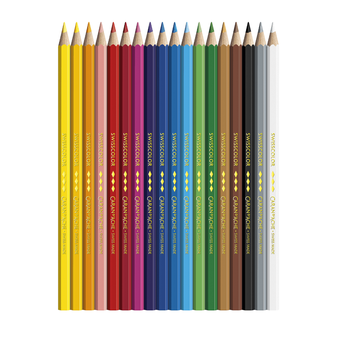 Caran d'ache Swisscolor Permenant Color Pencil - SCOOBOO - 1284.818 - Coloured Pencils