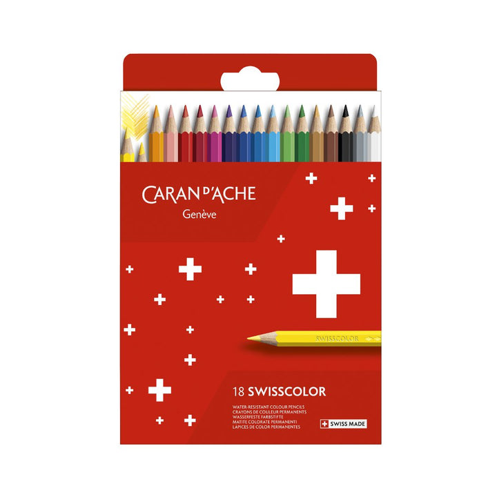 Caran d'ache Swisscolor Permenant Color Pencil - SCOOBOO - 1284.818 - Coloured Pencils