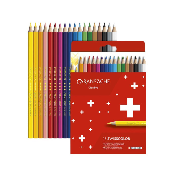 Caran d'ache Swisscolor Permenant Color Pencil - SCOOBOO - 1284.818 - Coloured Pencils