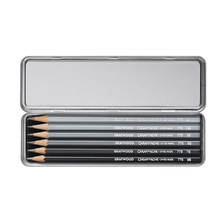 Caran'd Ache Grafwood Artist Graphite Extra Fine Pencil - SCOOBOO - 775.306 - Pencils