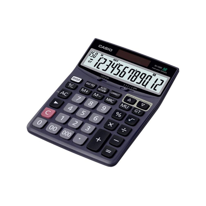 Casio 150 Steps Check and Correct Desktop Calculator with Bigger Screen/Keys - SCOOBOO - DJ120D - Digital Calculators