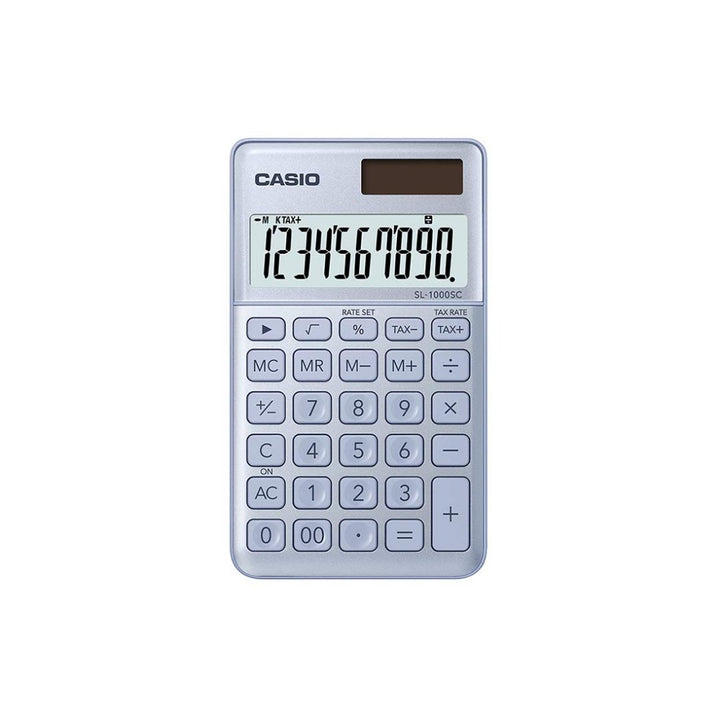 Casio Calculator SL-1000SC -WE (White) - SCOOBOO - SL-1000SC-WE - Digital Calculators
